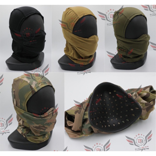 Tactical Headgear Gen2 (โม่ง+ตระแกรงกันปาก)  ● คุณสมบัติ : 1. สวมใส่สบาย 2. ผ้าเนื้อเบาระบายความร้อนได้ดี 3. สามารถสวมใส