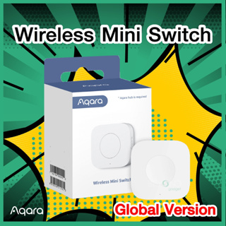 รุ่นใหม่❗️ AQARA Wireless Switch Global สวิตซ์ ไร้สาย Remote Control Smart Home บ้านอัจฉริยะ รองรับ Apple Homekit Alexa