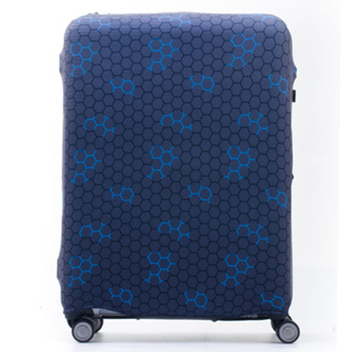 CAGGIONI ผ้าคลุมกระเป๋าเดินทาง ลายบลู สไปเดอร์ C1806 (Blue Spider)