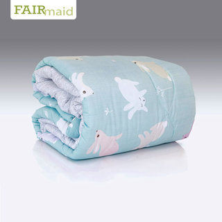 FAIRmaid ผ้านวมเย็บติด ลาย Cottontail ขนาด 100”x90” (เตียง 6 หรือ 5 ฟุต), 70”x90” (เตียง 3.5 ฟุต), 50”x80” (ห่มคนเดียว)