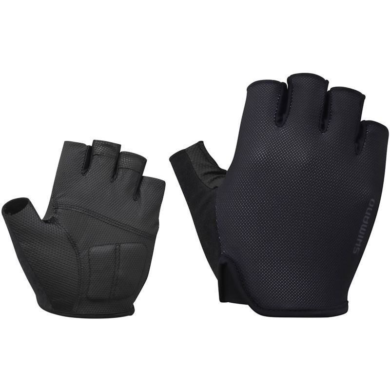 shimano-airway-gloves-ถุงมือปั่นจักรยาน-สีดำ