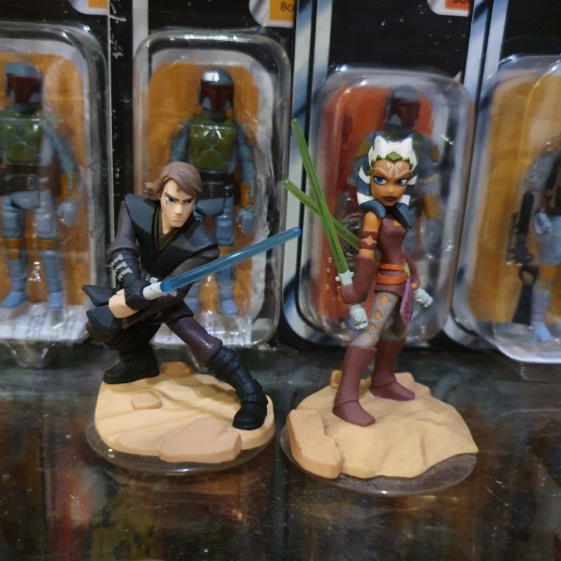 Star wars Disney Infinity Anakin, Ashoka, Fin, Rey | Shopee Thailand