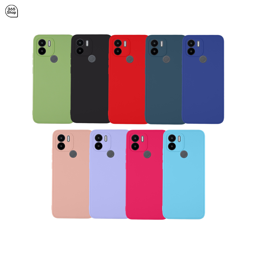 เคส Xiaomi Redmi A1+ A2+ A1 Plus A2 Plus เคสซิลิโคนนิ่ม กันกล้อง สีพาส ...