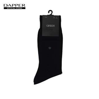 DAPPER X CARSON ถุงเท้า Nylon มีลายปัก สีกรมท่า (SOKN1/024)