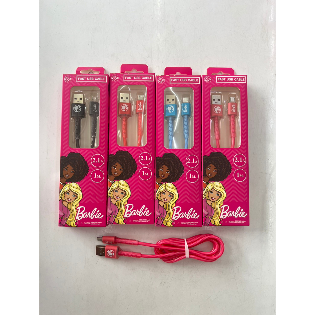 สายชาร์จ-barbie-รุ่นแอนด์ดรอย-มีให้เลือก4-สี