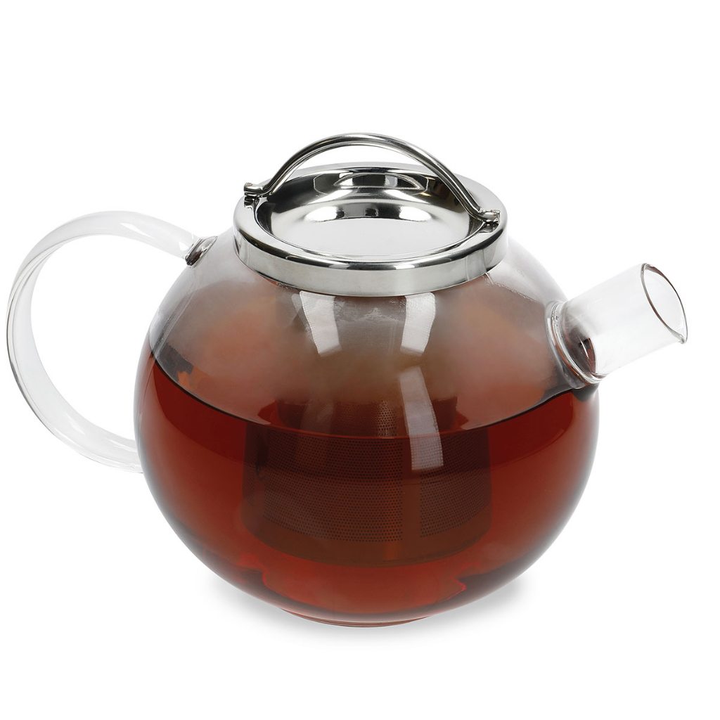 la-cafetiere-darjeeling-loose-leaf-glass-teapot-with-stainless-steel-infuser-removable-stainless-steel-lid-amp-infuser-borosilicate-glass-teapot-with-stovetop-safe-tea-kettle-blooming-tea-and-loose-le