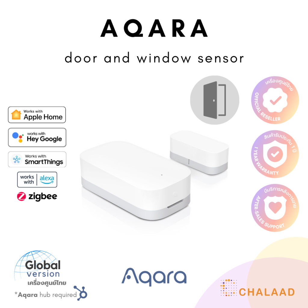 aqara-door-and-window-sensor-เซ็นเซอร์เช็คสถานะประตูและหน้าต่าง-เครื่องตรวจจับการเปิด-ปิด-รองรับ-apple-homekit