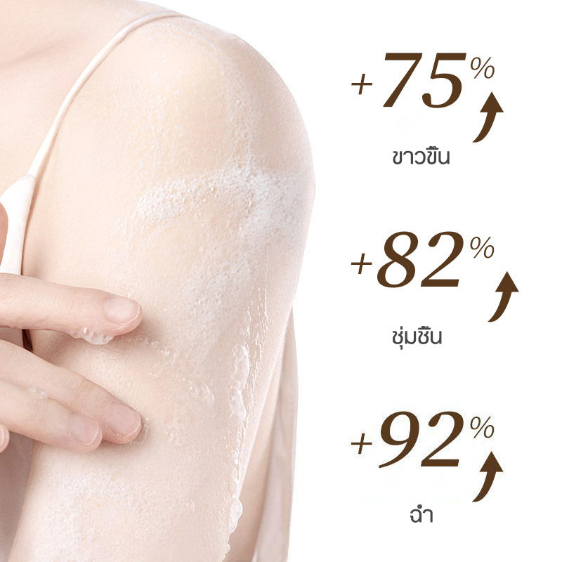 ลดสิวที่หลัง-สบู่ผิวขาว-ครีมอาบน้ําผิวขาว-ครีมอาบน้ำหอมๆ-ครีมอาบน้ำ-ช่วยฆ่าเชื้อสิว-ลดรอยดำ-ผดผื่น-สิวหลัง-สิวหน้าอก