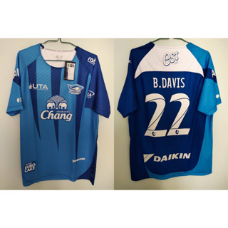 CHONBURI FC เสื้อแข่งพรีซีซั่นชลบุรี 3xl อก 46  ลอตสอง ป้ายห้อยเสื้อ ของใหม่  เบอร์ชื่อแบบทรานเฟอร์สวยๆ