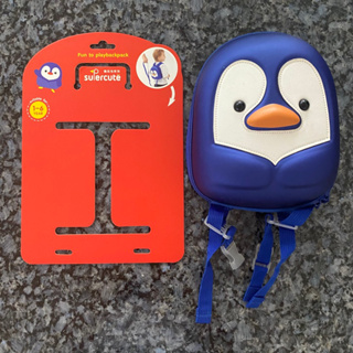 ส่งต่อ ~ 💫 Supercute กระเป๋าเป้จูง สำหรับเด็กหัดเดิน ลายเพนกวินสีน้ำเงิน ซื้อจากร้าน Mothercare