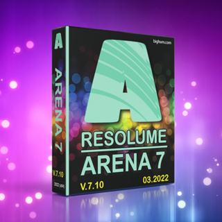 Resolume Arena v7.1.3 โปรแกรม  VJ DJ เล่นวิดีโอ ควบคุมเอฟเฟคภาพ  เสียง