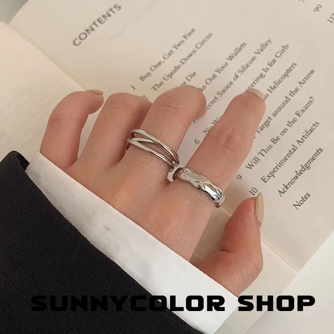 sunnycolor-แหวน-แหวนแฟชั่น-insลีลา-ชีวิตประจําวัน-การออกแบบแบรนด์-a98n1fi