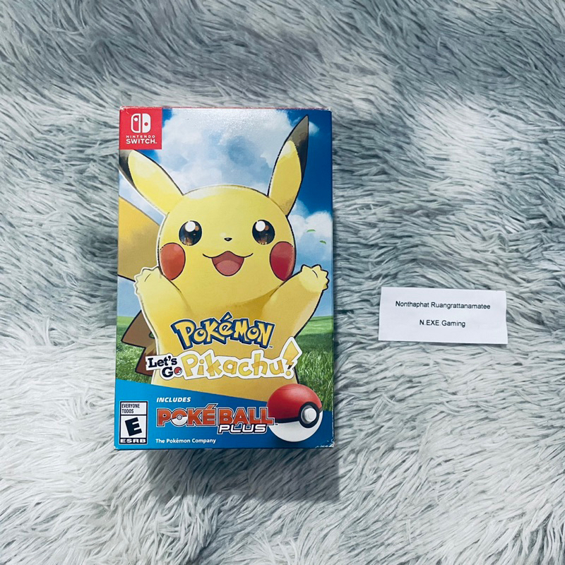 NSW Nintendo Switch Pokemon Let’s Go Pikachu Pokeball | Shopee Thailand