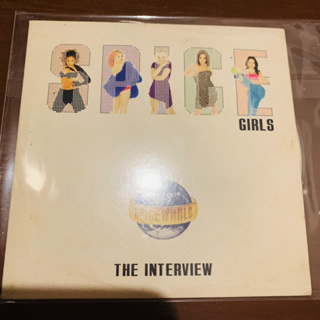 spice girls interview cd card sleeve rare