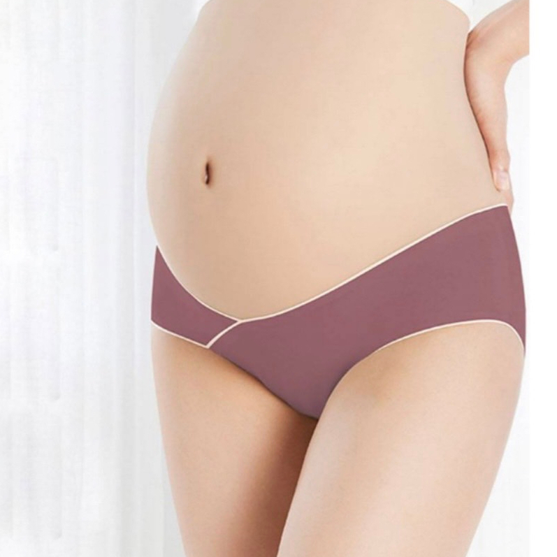 brataishope-กางเกงในคนท้อง-แบบเอวต่ำ-รุ่นa027-กางเกงในผู้หญิง-ไร้ขอบ-เนื้อผ้านุ่มใส่สบาย-ไม่รัดแผลผ่าตัด