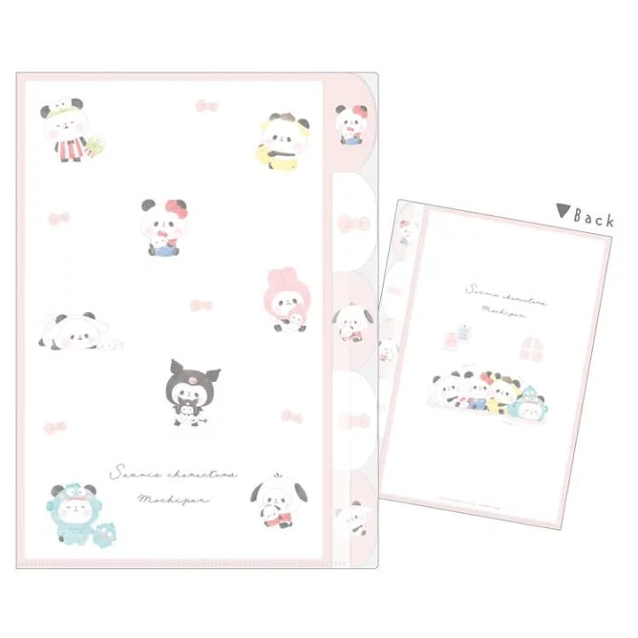 แท้ญี่ปุ่น-พร้อมส่งค่ะ-ลายใหม่ล่าสุด-แฟ้มเอกสาร-sanrio-japan-ใส่ได้-5-ช่อง-ลายน่ารักจากญี่ปุ่น