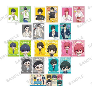 [Blue Lock] ซองสุ่ม trading mini bromide Showtime! ซองละ 2 ใบ - บาจิระ  (บลูล็อค ขังดวลแข้ง)