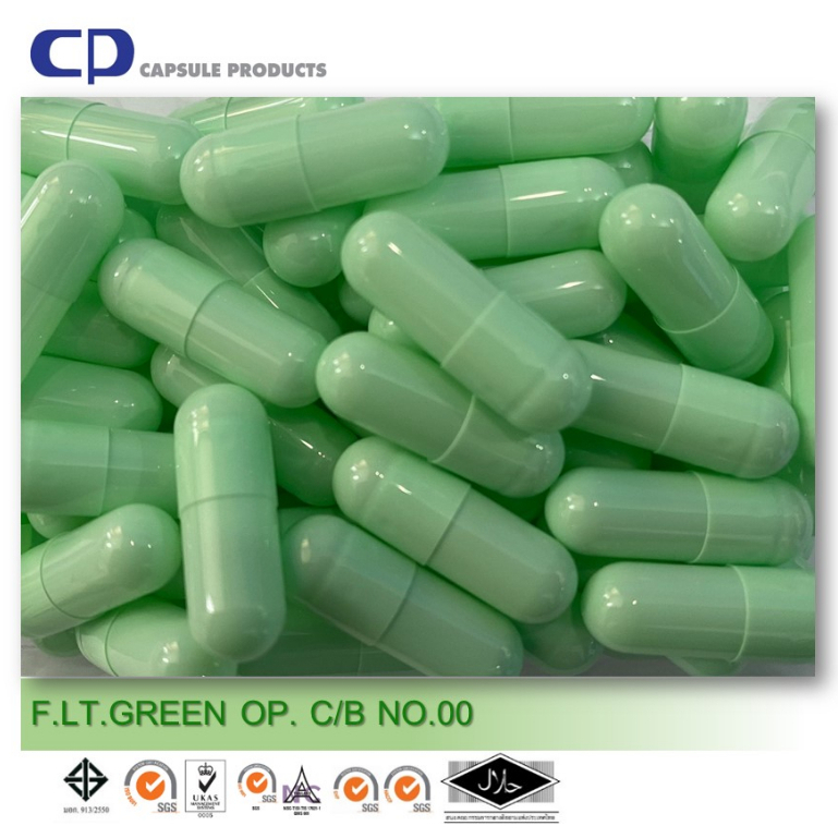 capsule-products-แคปซูลเปล่า-สีเขียวอ่อน-f-lt-green-op-c-b-เบอร์-00-บรรจุ-750-แคปซูล-ห่อ