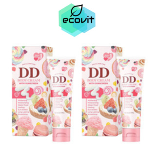 [2 หลอด] DD ครีมกันแดดเจนนี่(100 g.) ครีมกันแดดผิวกาย