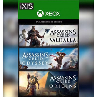 Assassin´s Creed Bundle:Valhalla+Odyssey+Origins XBOX ONE and XBOX SERIES XS KEY