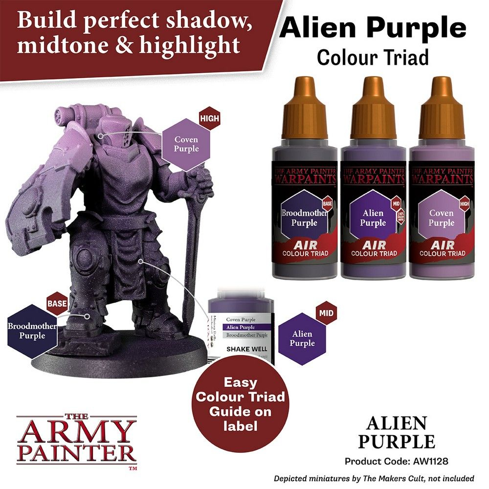 มีของพร้อมส่ง-army-painter-air-alien-purple-18ml-ap-aw1128-สีอะคริลิค-สูตรพ่น-กับ-airbrush-water-based-acrylic