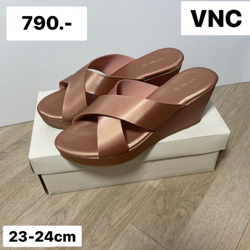 vncรองเท้าสวมหญิงสีโรสโกล-sale-ลดราคา