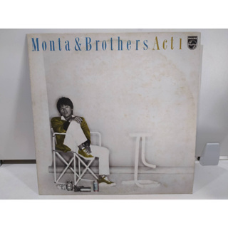 1LP Vinyl Records แผ่นเสียงไวนิล Monta &amp; Brothers Acti  (E16E56)