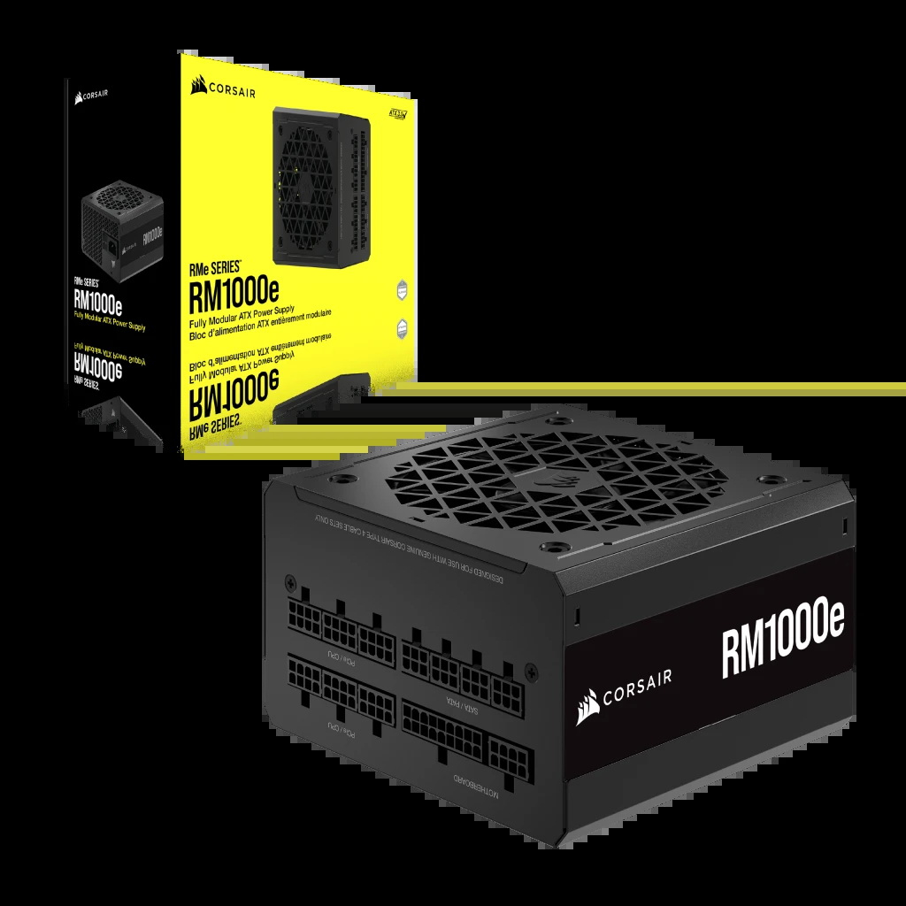 POWER SUPPLY CORSAIR RM1000E 1000W ATX 3.0 80 PLUS GOLD FULLY MODULAR