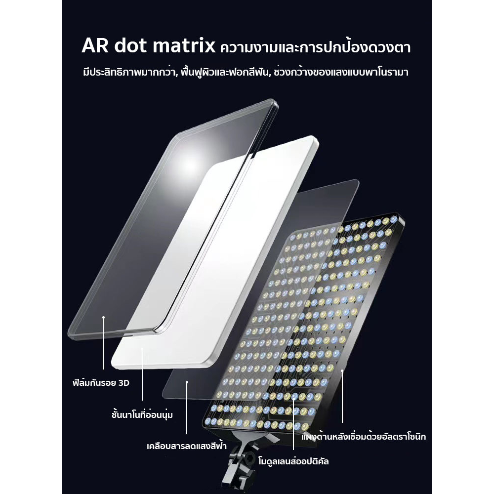 19นิ้ว-ไฟสตูดิโอ-ไฟไลฟ์สด-led-light-ซอฟบ๊อก-พร้อมรีโหมด-ไฟสตูดิโอ-ไฟถ่ายภาพ-รีโมทแสงได้-ไฟต่อเนื่อง