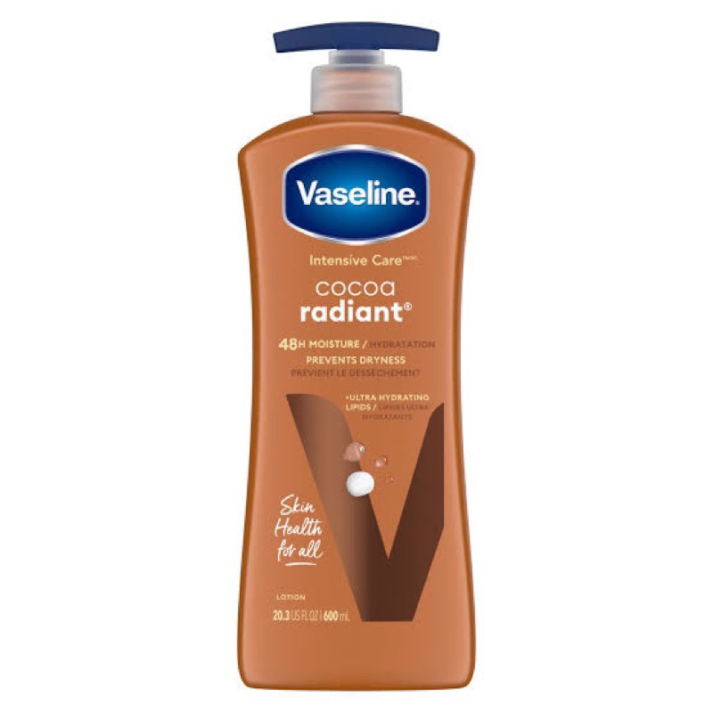 vaseline-intensive-care-lotion-cocoa-radiant-600-ml-โลชั่นวาสลีนโกโก้