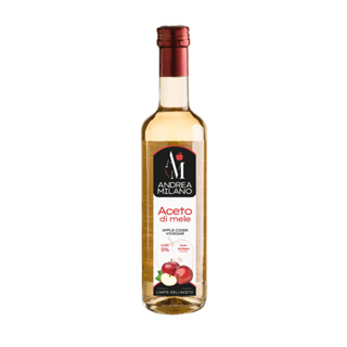 Andrea; Apple Vinegar 500 ml / แอปเปิ้ล วิเนก้า (น้ำส้มสายชูหมักจากแอปเปิ้ล) ขนาด 500 มล.
