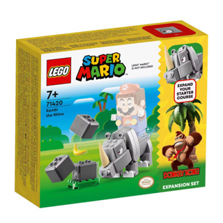 LEGO® Super Mario 71420 Rambi the Rhino - เลโก้ใหม่ ของแท้ 💯% กล่องสวย พร้อมส่ง
