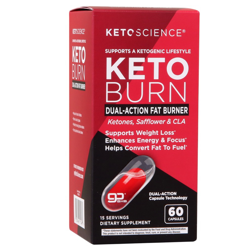 KETO BURN 60 CAPSULES by Keto Science made in USA | Shopee Thailand