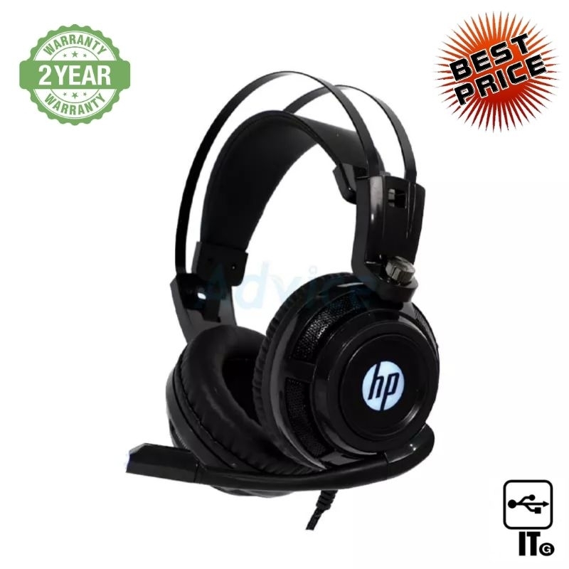 HEADSET (7.1) HP GAMING H200GS ประกัน 2Y หูฟัง หูฟังเกมมิ่ง หูฟังเล่น