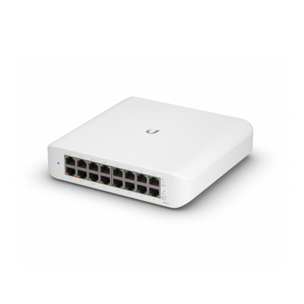 ubiquiti-unifi-switch-lite-poe-16-ports-usw-lite-16poe-เน็ตเวิร์กสวิคช์-ของแท้-ประกันศูนย์-1ปี