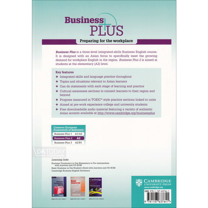 dktoday-หนังสือ-business-plus-2-students-book