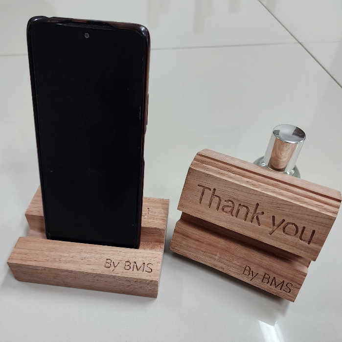 phone-stand-ที่วางโทรศัพท์-แท่นวาง-ฐานวางมือถือ-มือถือ-ไม้จริง-ไม้ธรรมชาติ