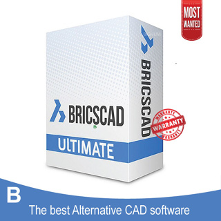 BricsCAD Ultimate 23 | โปรแกรมเขียนแบบ CAD 2D, 3D, Mechanical Design