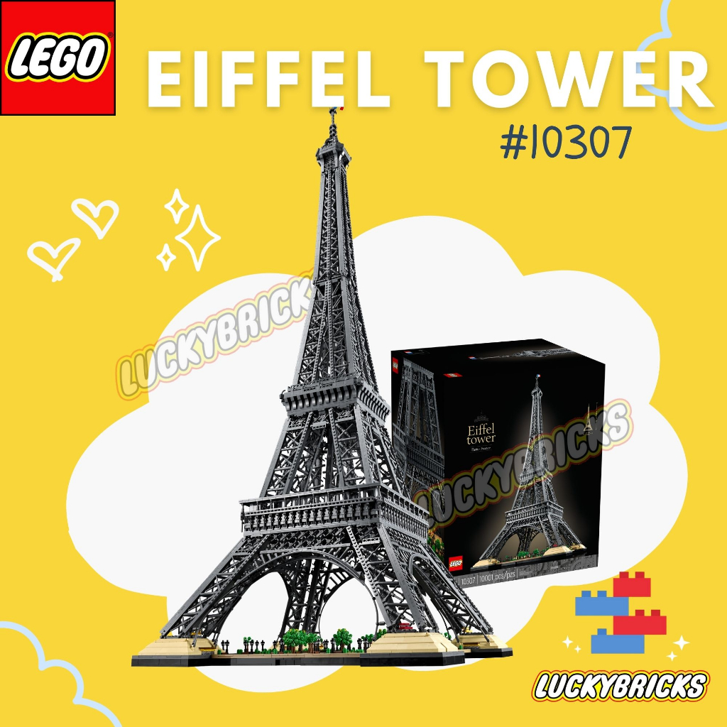 Lego World Building Collection 10307 Eiffel tower เลโก้แท้ พร้อมส่ง ...