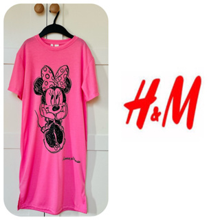 เดรสมิกกี้สีชมพู H&amp;M size s