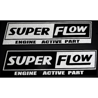 สติ๊กเกอร์แต่งรถ super flow