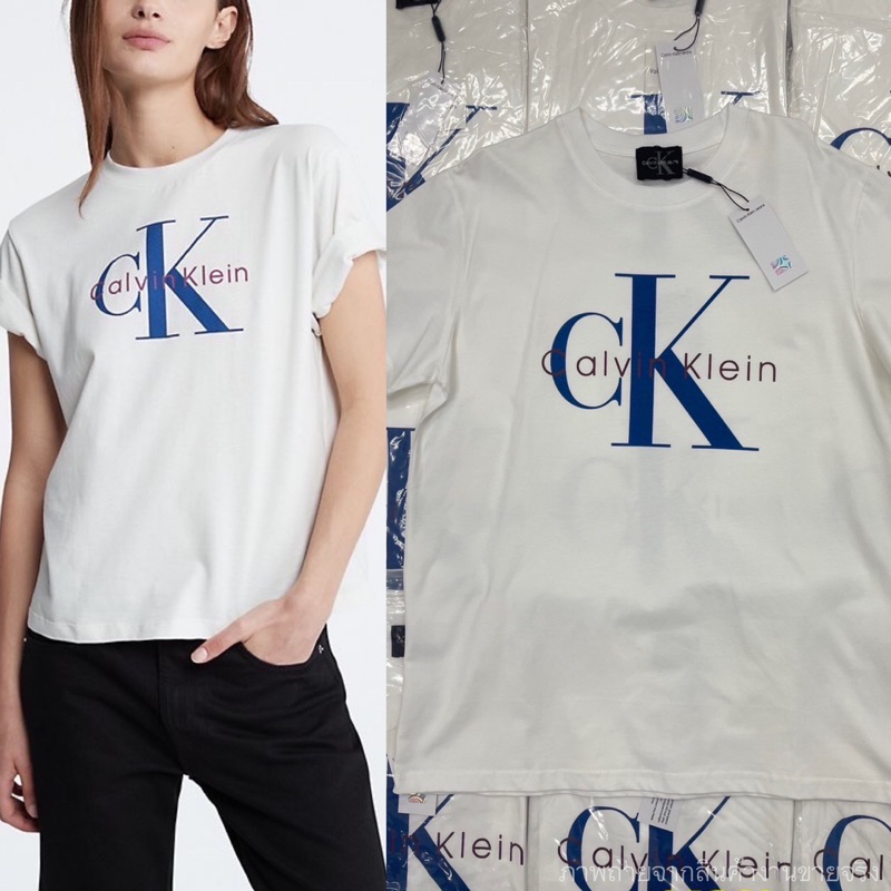 ck-t-shirt-320ฟรีส่ง-เสื้อยืดแบรนด์ดัง-งานชนช็อปเลยค่า-ทรงสวยเบสิค-ใส่ยังไงก็ไม่มีโป๊ะ-การพิมพ์-และ-font-อักษร-valen