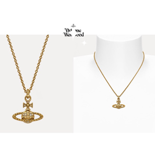 [พร้อมส่ง] ของแท้ 💯%! Vivienne Mayfair Bas Relief Pendant Necklace - Gold