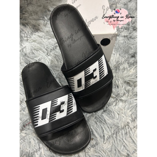 Original korea band🇰🇷☄️พร้อมส่ง ที่นี้ที่เดียว! สินค้าจาก K-hiphop 💥🔸LIBILLY🔸 CHANGMO รองเท้าเตะ size* 38, 39 ,40