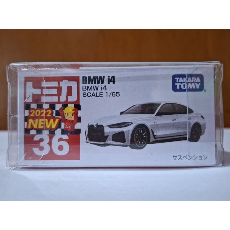 Tomica no.36 BMW i4 scale 1/65 กล่อง first lot 2022 ของแท้ สินค้าใหม่ใน ...