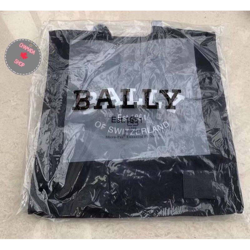 กระเป๋าผ้า-bally-canvas-tote