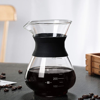 เหยือกดริปกาแฟ 200ml 400ml กรวยดริปกาแฟ ที่ดริปกาแฟ ผลิตจากแก้ว ดริปเปอร์ ถ้วยดริปกาแฟ เหยือก กรวย โถดริปกาแฟ convincing6