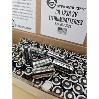 แบต​เตอรี่ CR​123A​ Streamlight CR123A Lithium Batteries Made​ in​ USA​