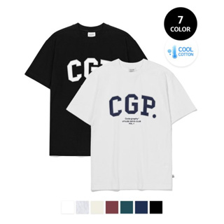 ALAND เสื้อยืด  CODEGRAPHY - [COOL COTTON] CGP ARCH LOGO T-SHIRT
