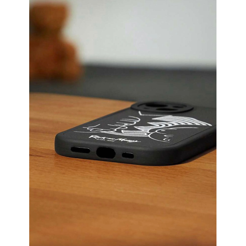 เคสไอโฟนหนังดำ-i6-14promax-case-iphone-ริค-แอนด์-มอร์ตี้-สินค้างานลิขสิทธิ์แท้100-x-rick-and-morty-การ์ตูนเด็ก-y2k